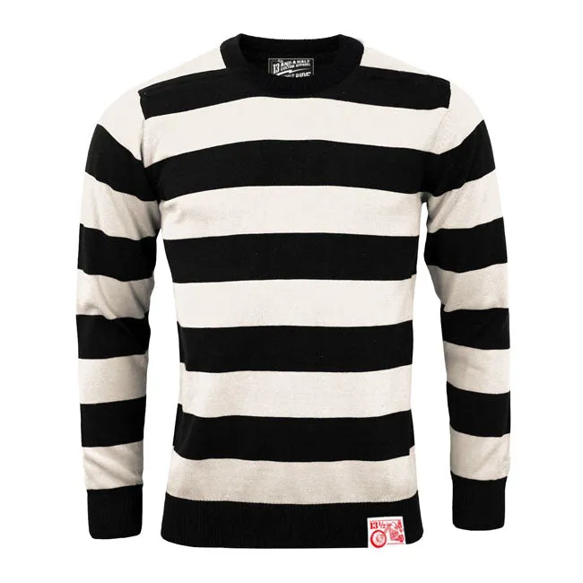 13 1/2 Magazine Outlaw Sweatshirt Black/White