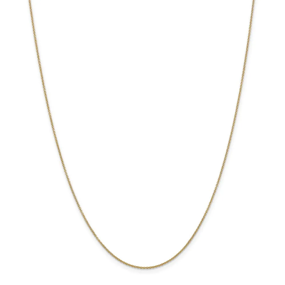 14k Gold Alligator Pendant Necklace