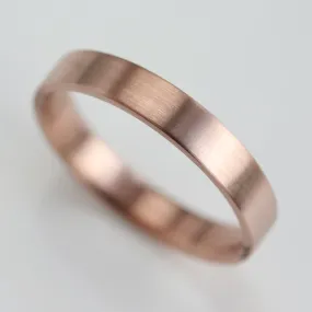 Rose Gold Flat Band