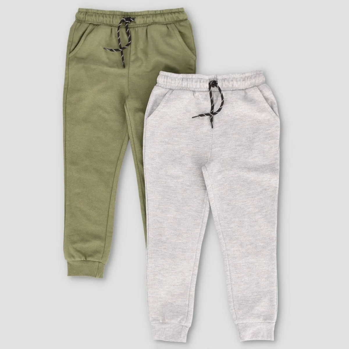 2 Pack Active Joggers - Olive