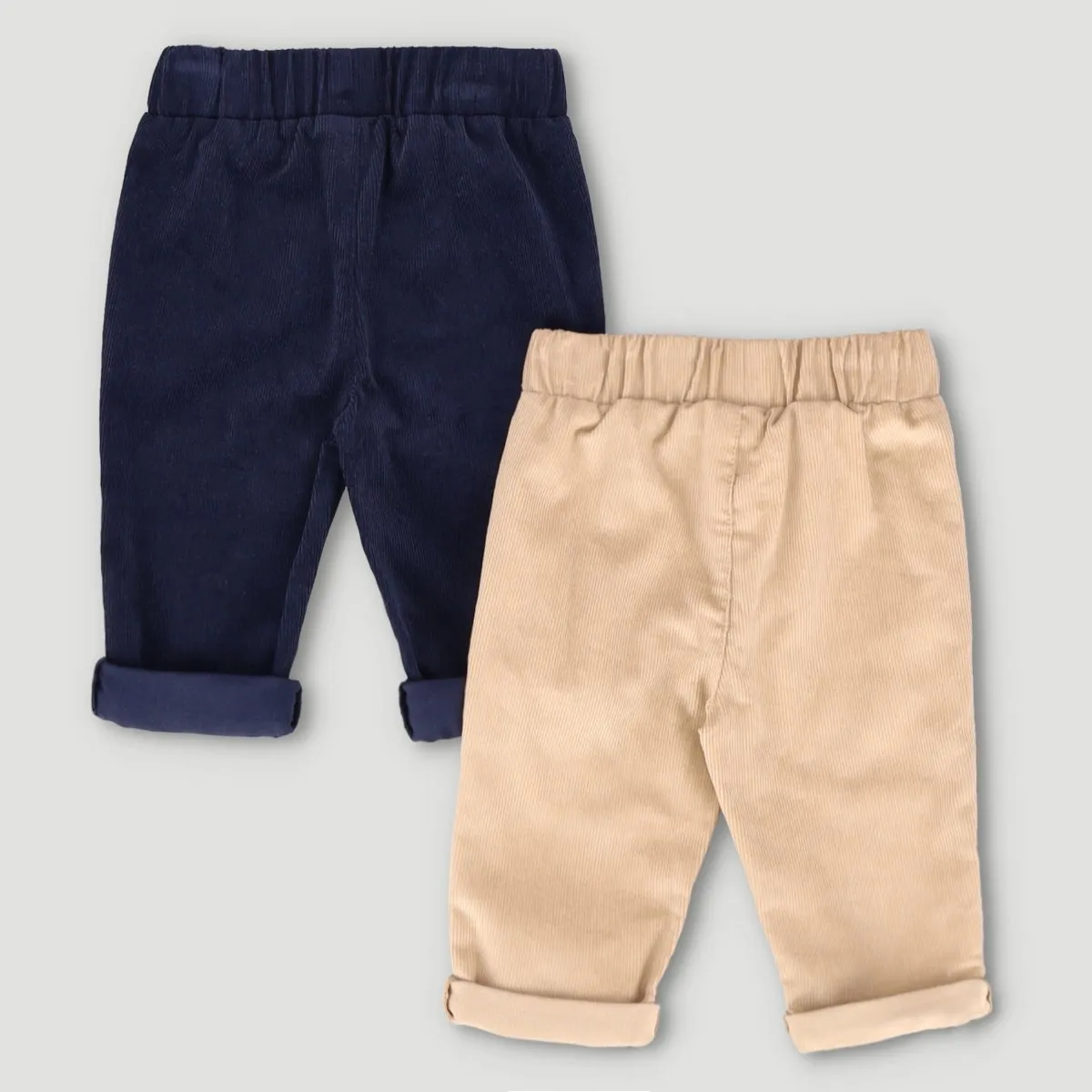 2 Pack Cord Joggers - Navy