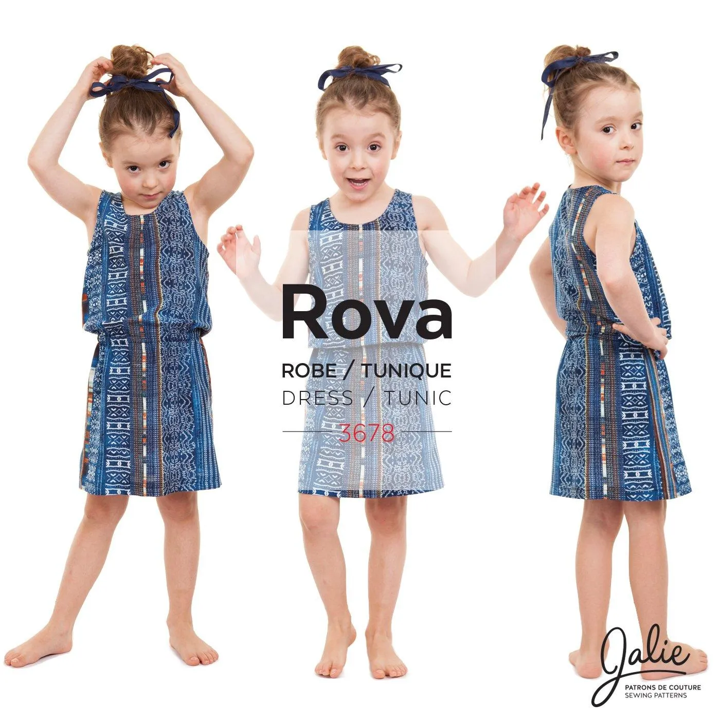 3678 // ROVA Blouson Tank Dress and Tunic