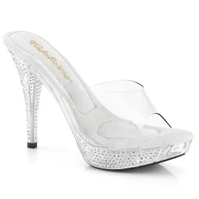 4 High Heel ELEGANT-401 Clear