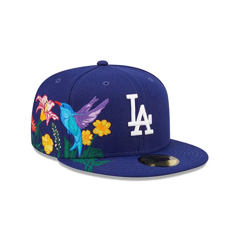 Dodgers Blooming Blue Fitted Men's Hat