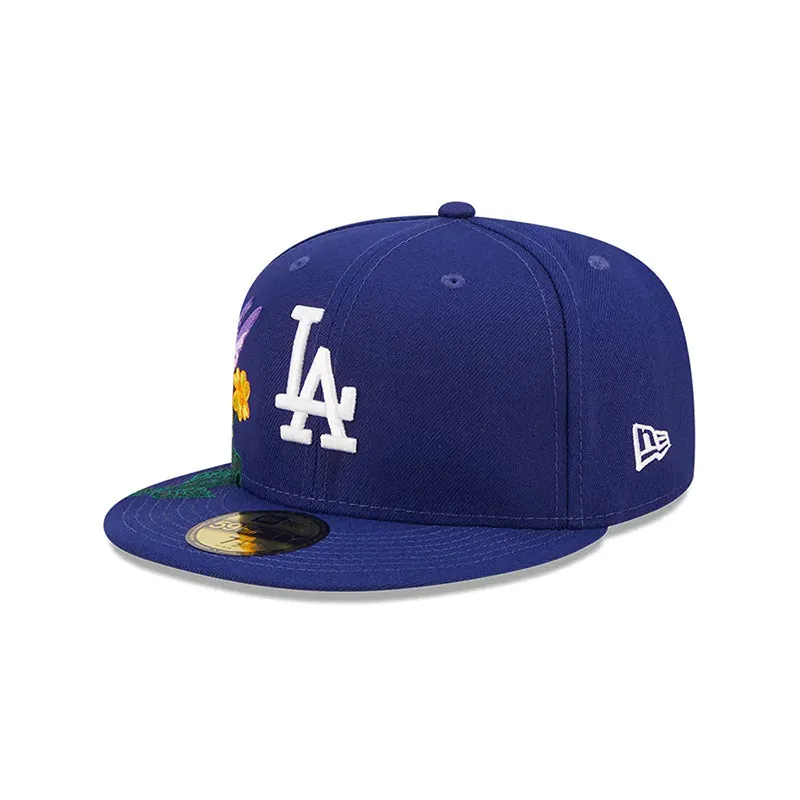 Dodgers Blooming Blue Fitted Men's Hat