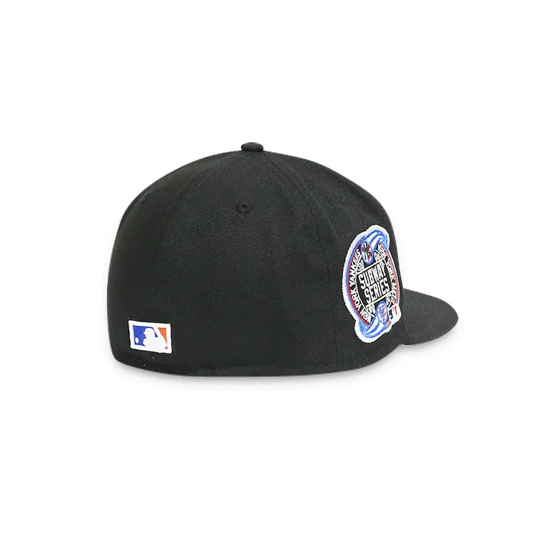 Mets Men's Black Fitted Hat