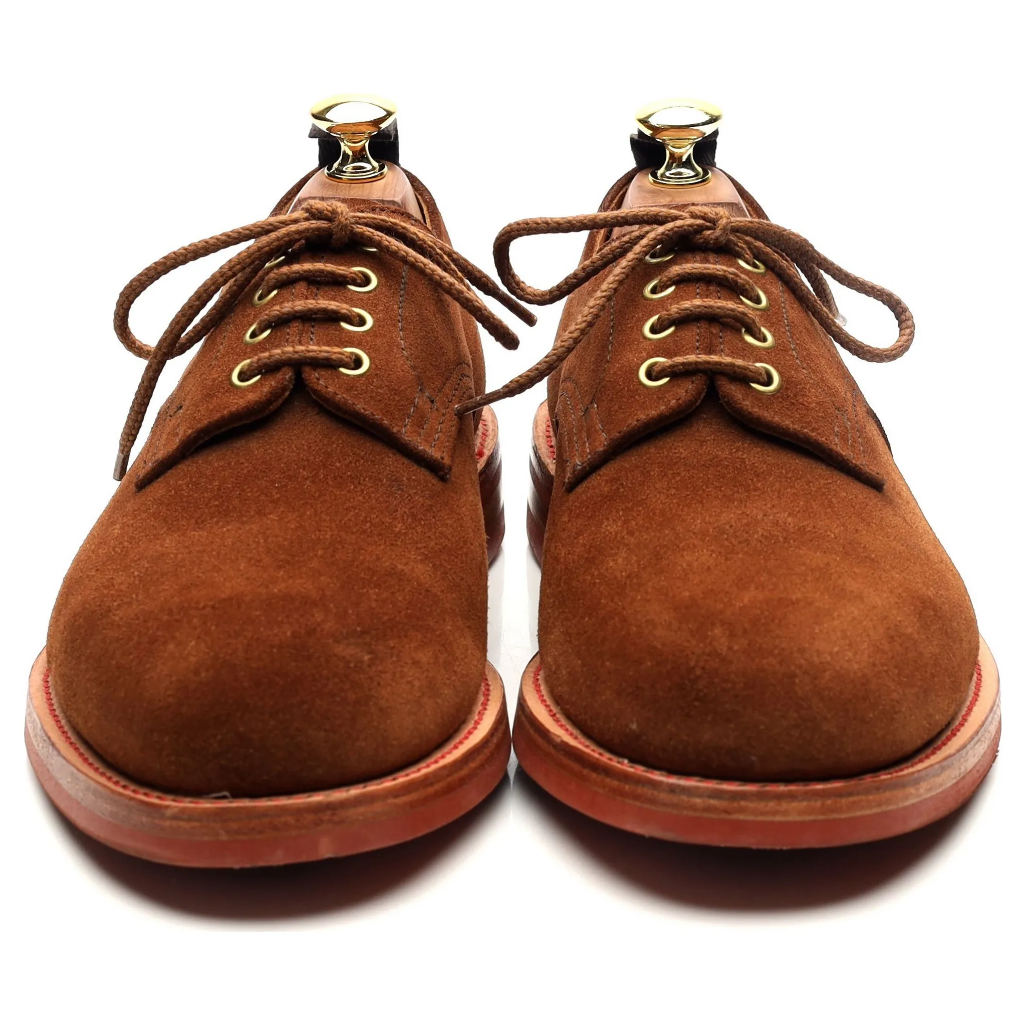 '7840' Snuff Brown Suede Derby UK 8