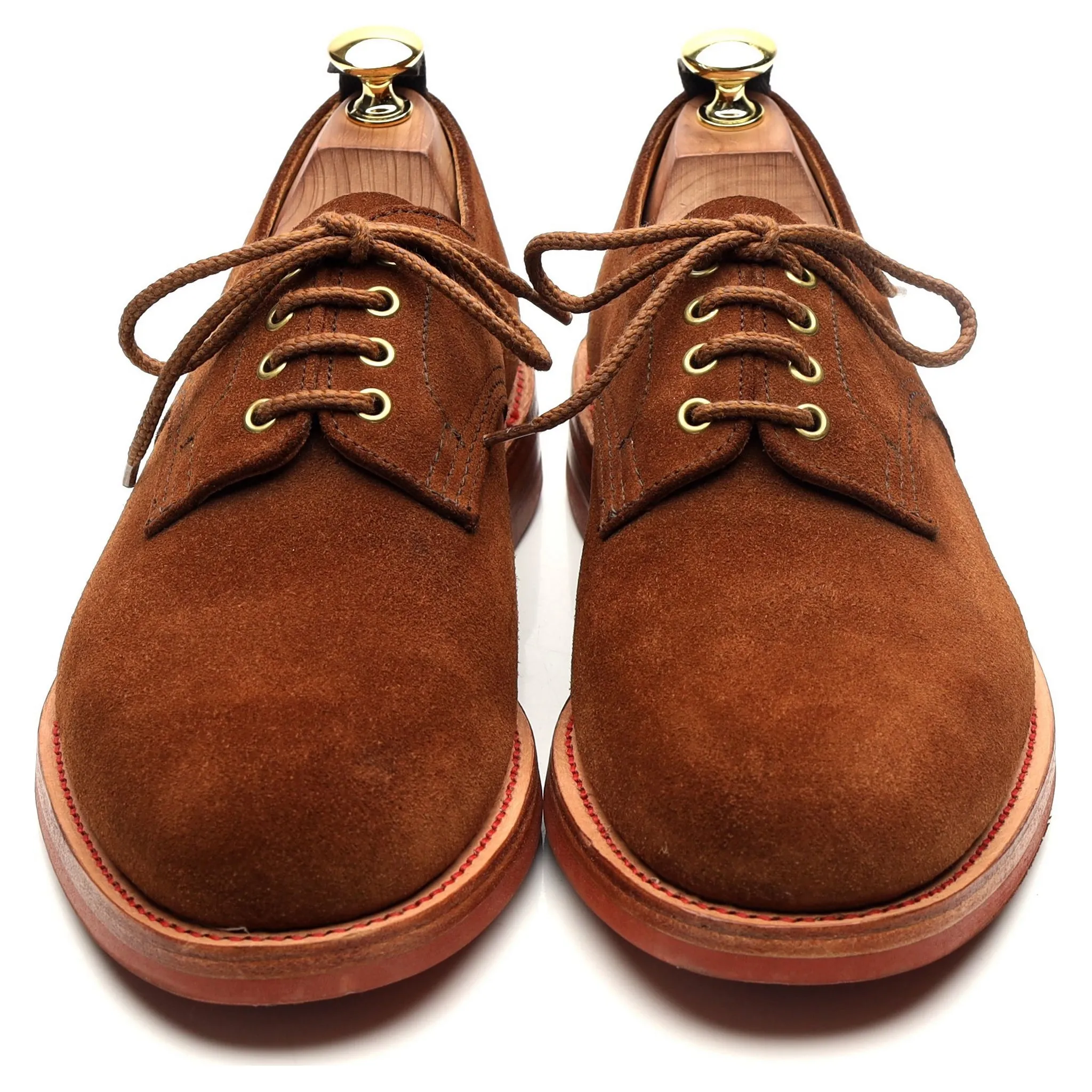 '7840' Snuff Brown Suede Derby UK 8