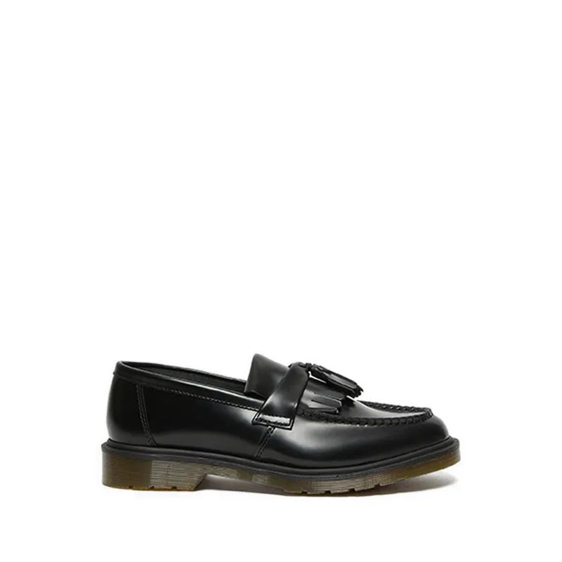 Adrian Unisex Shoes- Black Polished Smooth