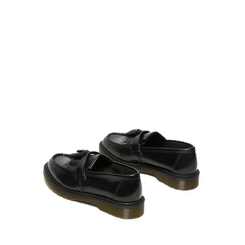 Adrian Unisex Shoes- Black Polished Smooth