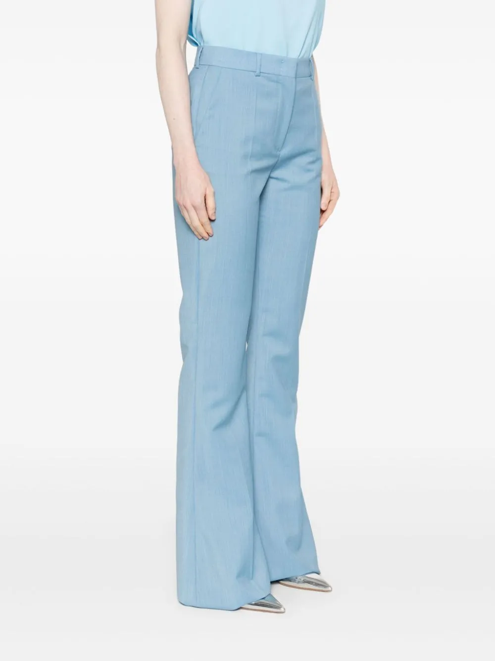 AEROSO wool trousers, sky blue