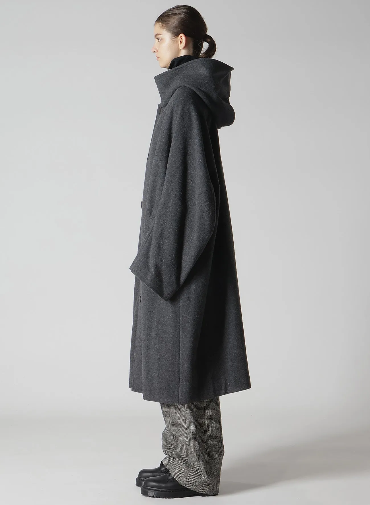 AIRY MOSSER LONG CAPE COAT