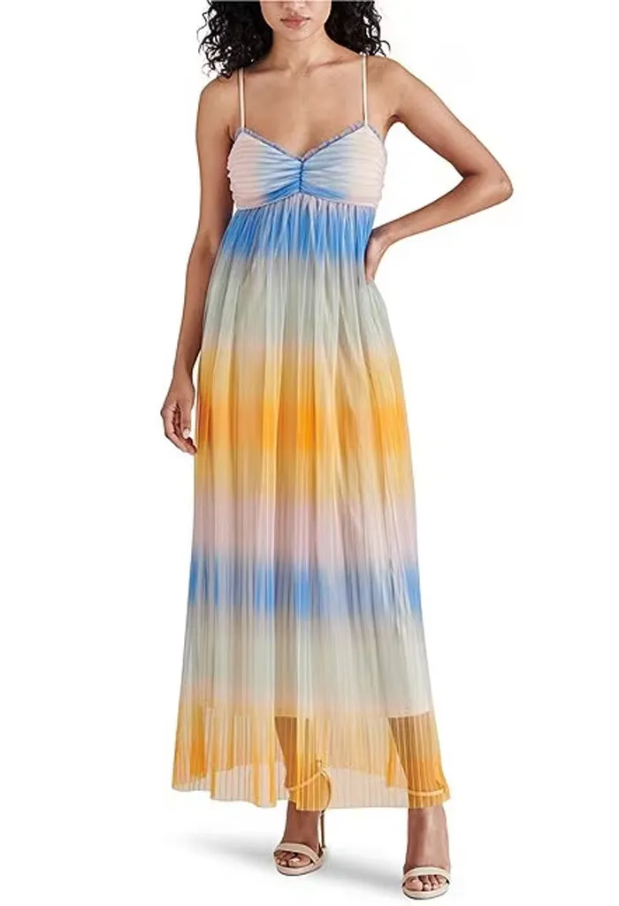 Sunset Inspired Midi Dress