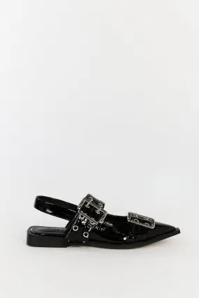 ALIAS MAE ZIA BLACK FLAT