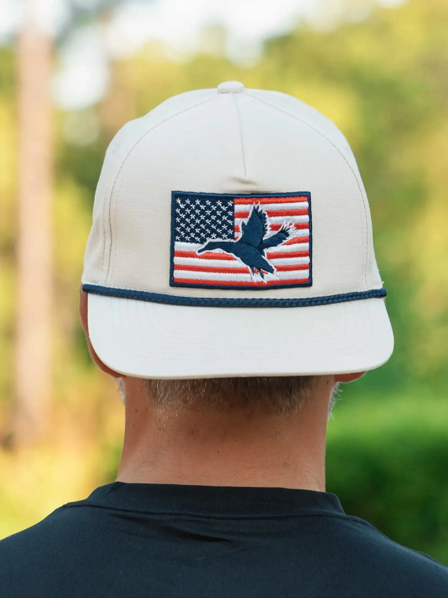 American Flag Duck Hat