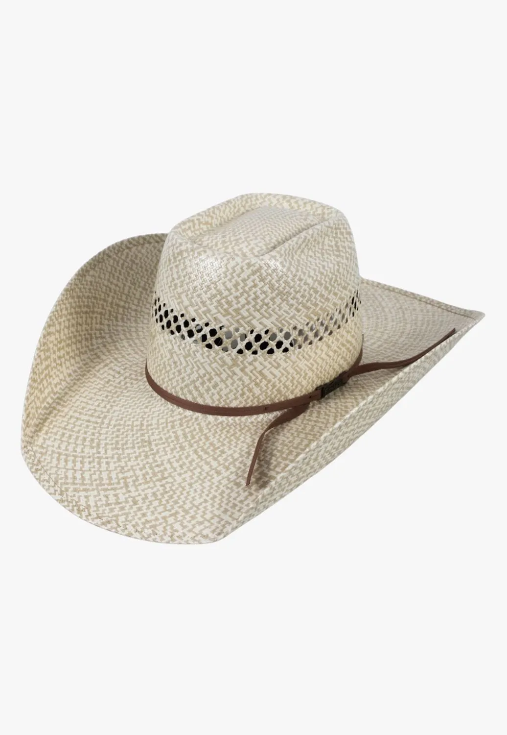 American Hat Tuff Cooper Straw Hat S-UN Crown