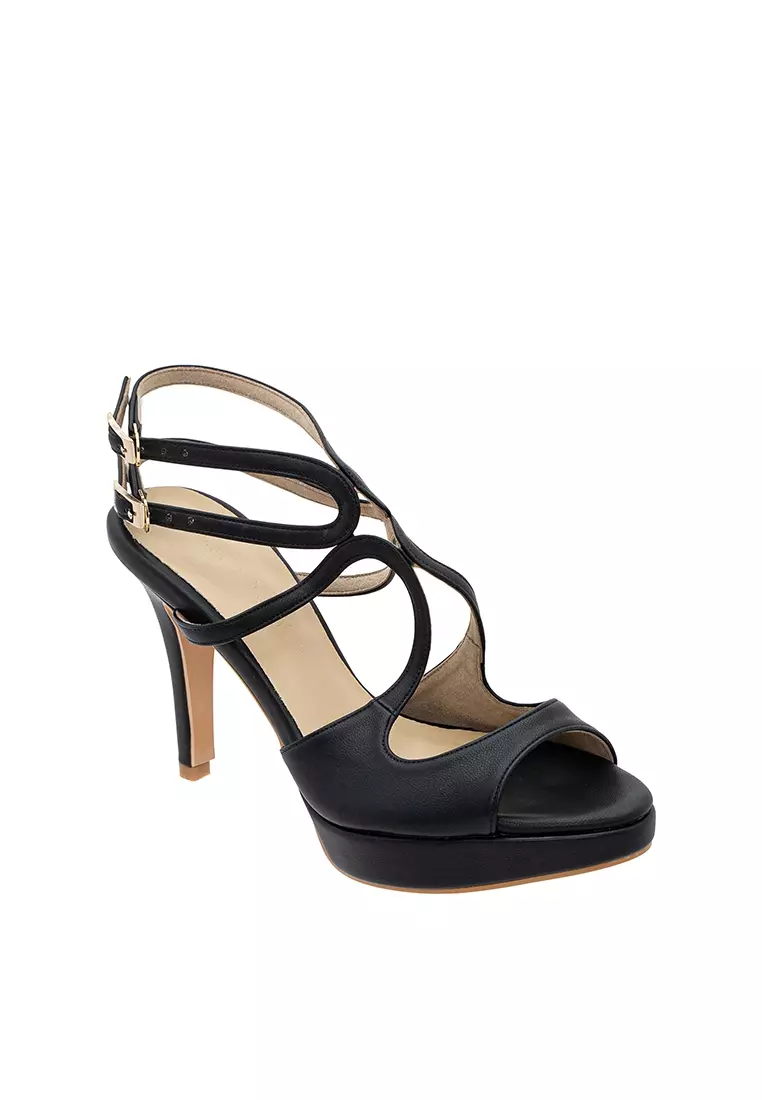 AMMIE & JOYCE Dilla 2 Platform Heels Ladies Women Shoe