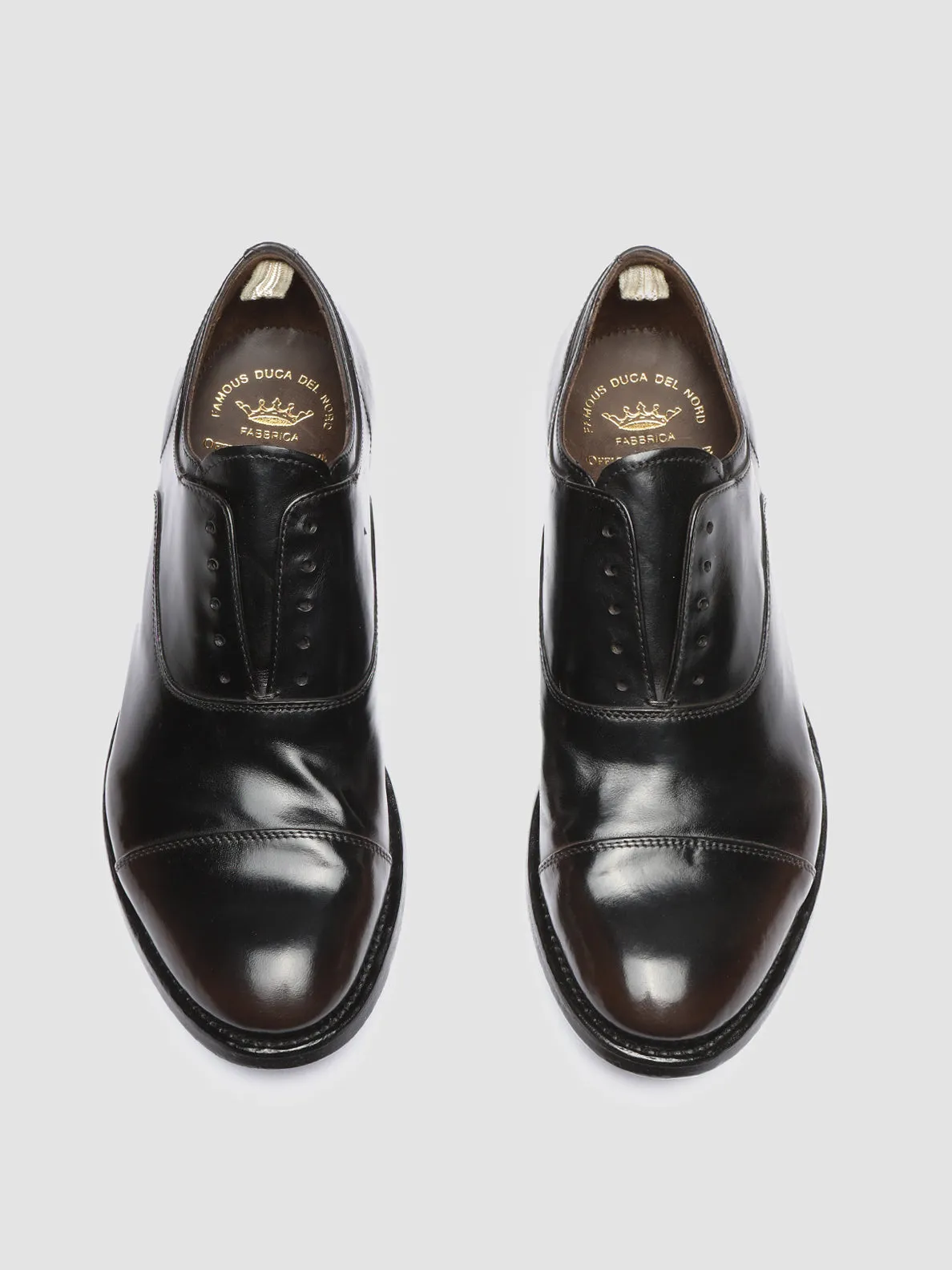 ANATOMIA 08 - Brown Leather Oxford Shoes