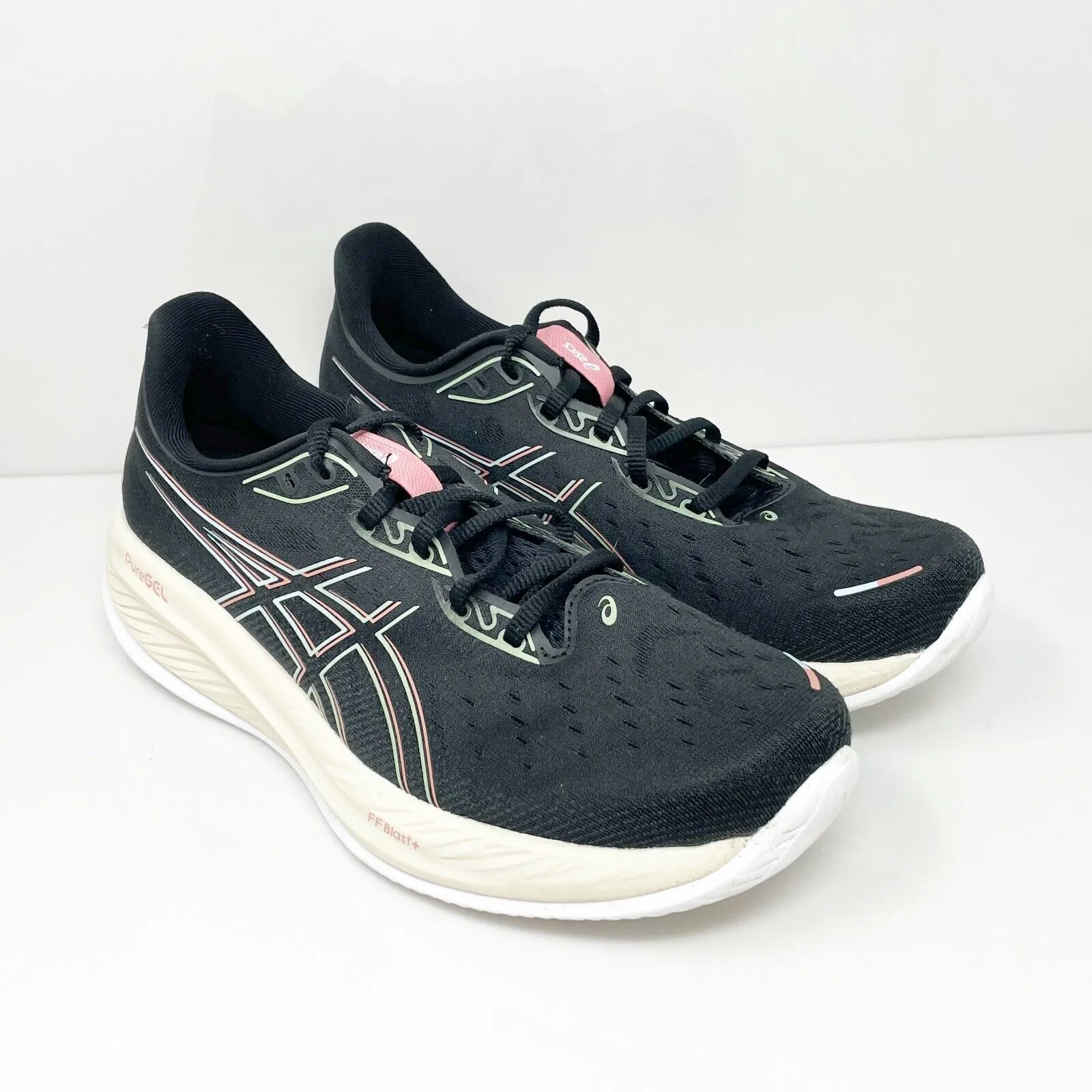 Asics Womens Gel Cumulus 26 1012B599 Black Running Shoes Sneakers Size 9.5