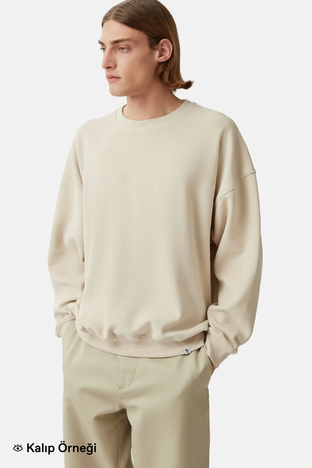 Aslan Super Soft Füme Sweatshirt