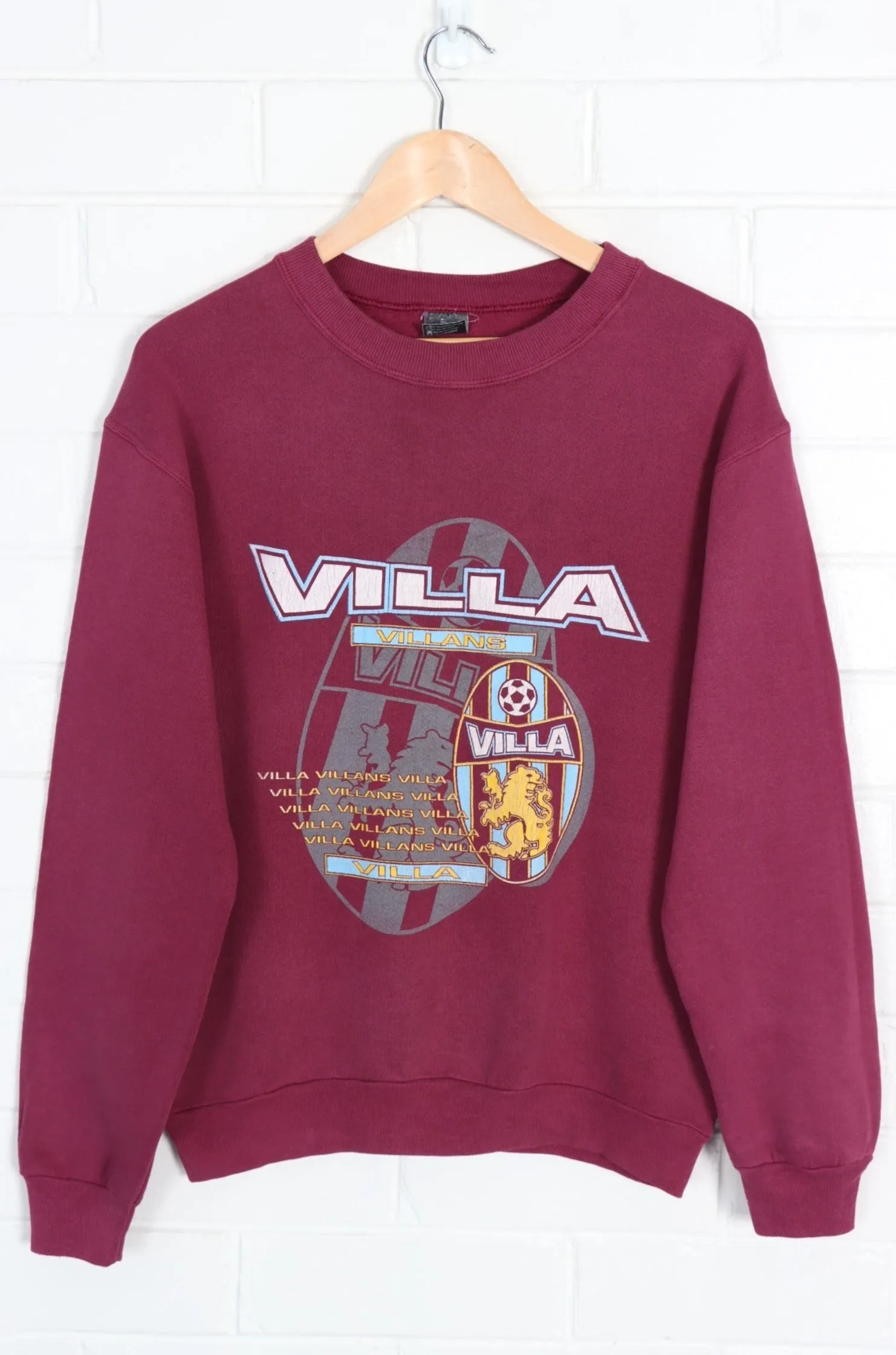 Aston Villa Premier League Sweatshirt - Size Medium