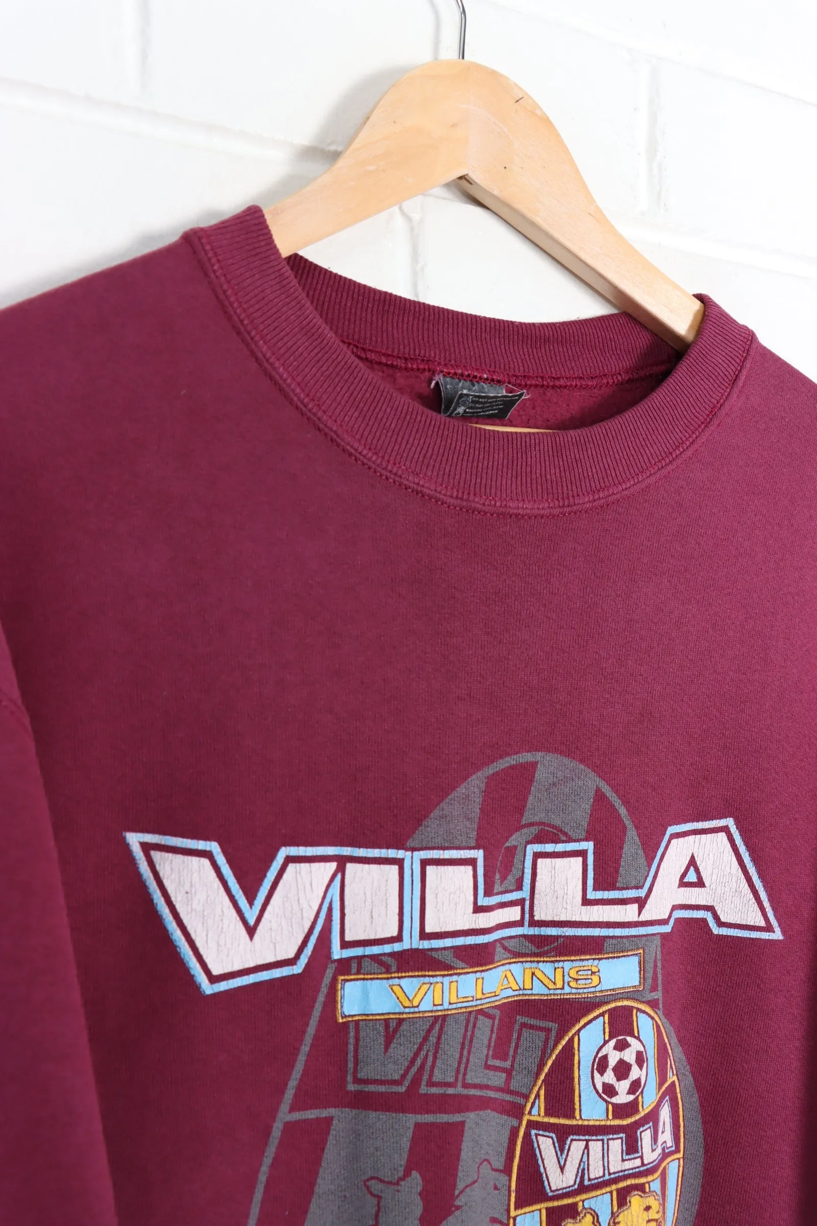 Aston Villa Premier League Sweatshirt - Size Medium