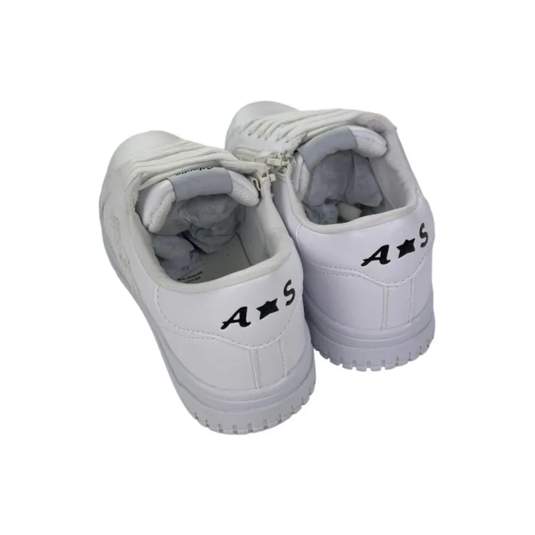 White Lace-Up Kid's Boy Sneakers by Atlantic Star