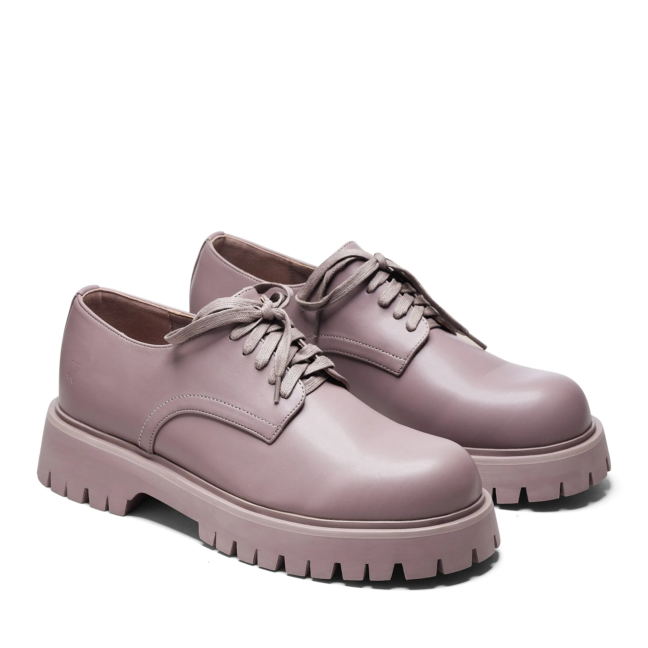 Avian Men's Lace Up Shoes-Mauve