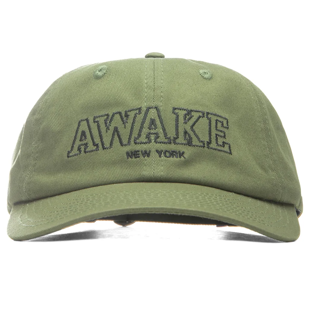 Awake Military Logo Olive Hat: Browse Now