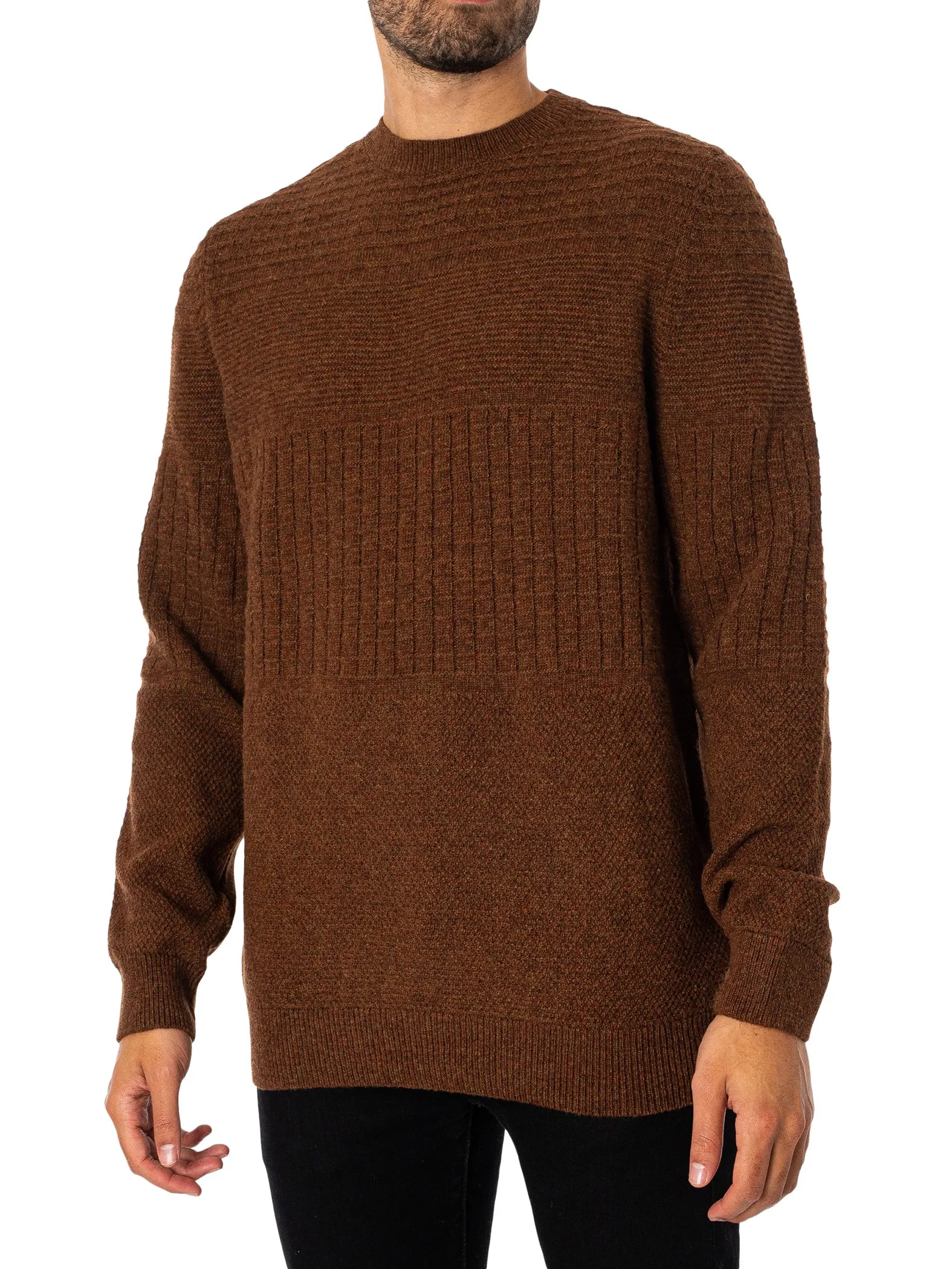 Barbour Pegswood Knit - Bracken