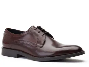 Base London Hadley Waxy Men's Plain Toe Lace-up Shoe: Shop Now.