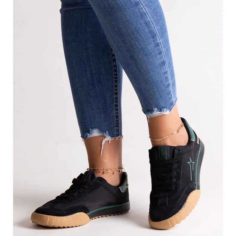 Black Big Star sneakers NN274866