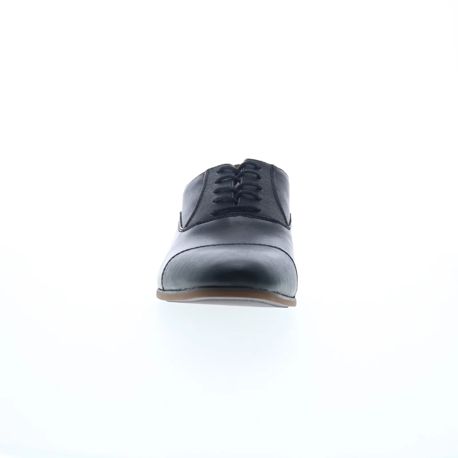 Black Cap Toe Oxfords for Men by La Milano Liverpool