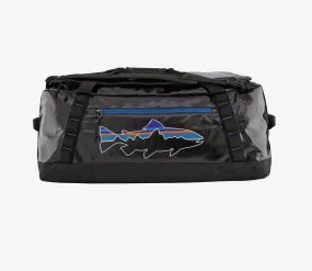 Black Hole Duffel 55L - Black with Fitz Trout - Top Seller