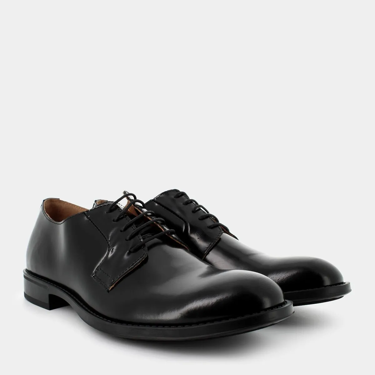 Black Lace-Up Shoes