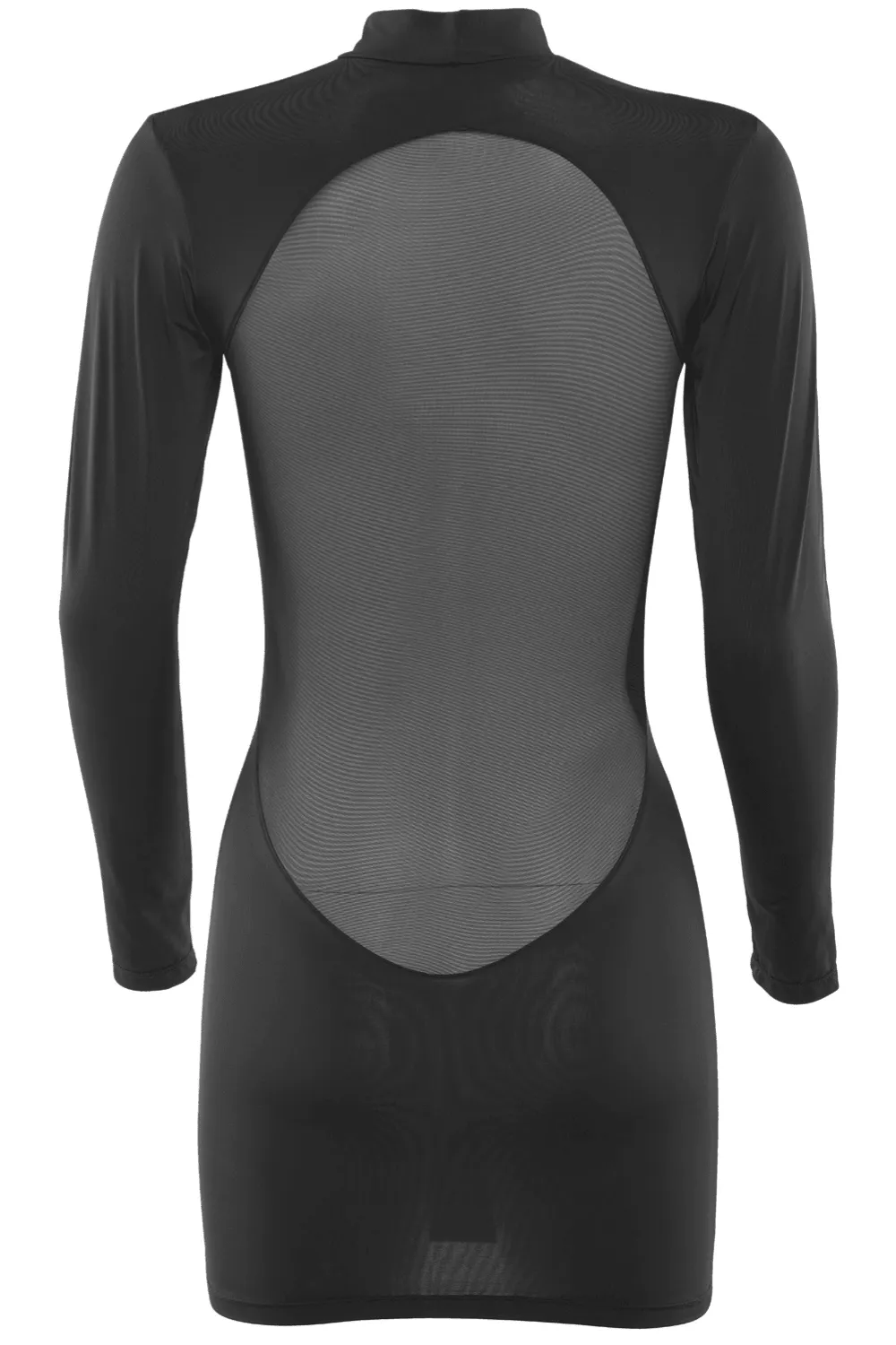 Black Long Sleeve Dress for Women - Pure Temptation