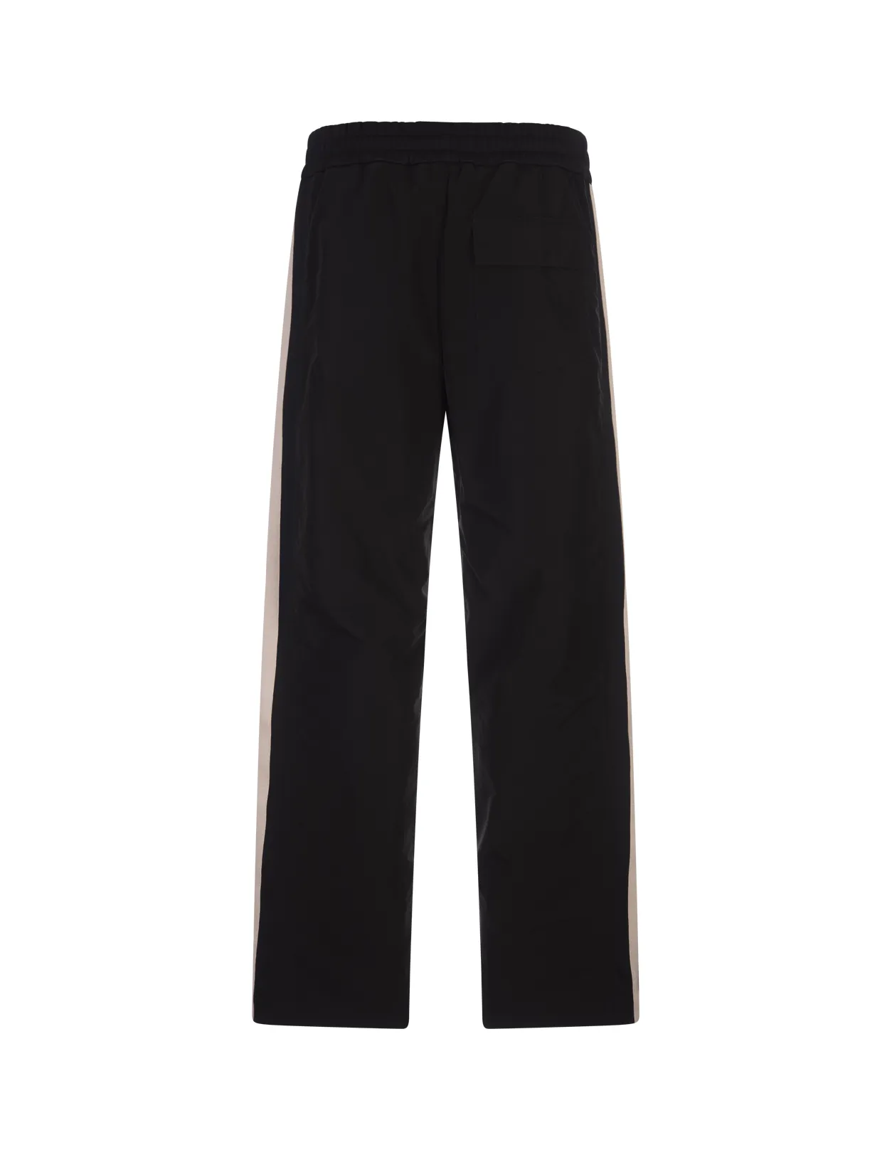 Black Straight Leg Joggers With PA Monogram