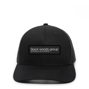 Black Woods Group Trucker Hat