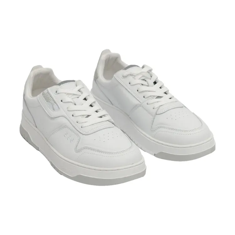 Blauer HARPER 08 Men's White Leather Sneakers