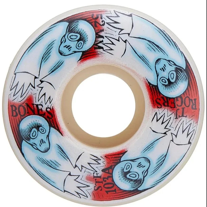 Bones Wheels TJ Rogers Whirling Specters V3 Slims 52mm 103a: Searchable Keywords for Wheels for Skateboard (1 result)