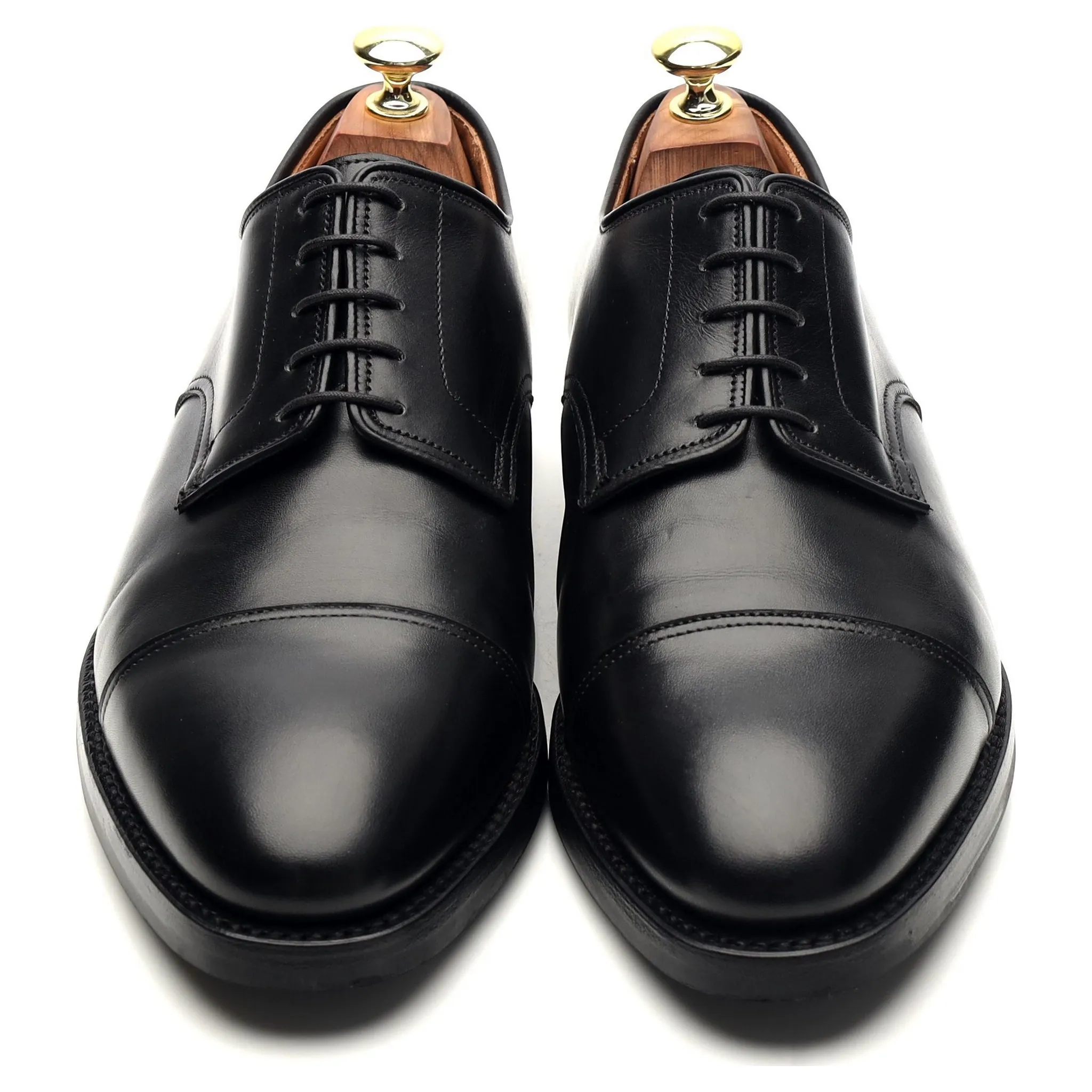 'Bradford' Black Leather Derby UK 7.5 G