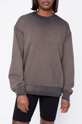 Brooklyn Crew Sweatshirt - Graphite Mix