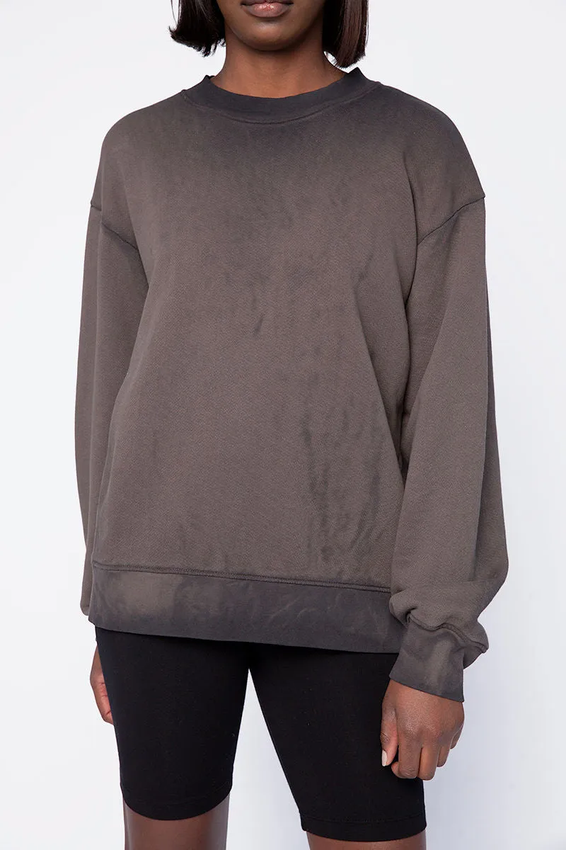 Brooklyn Crew Sweatshirt - Graphite Mix