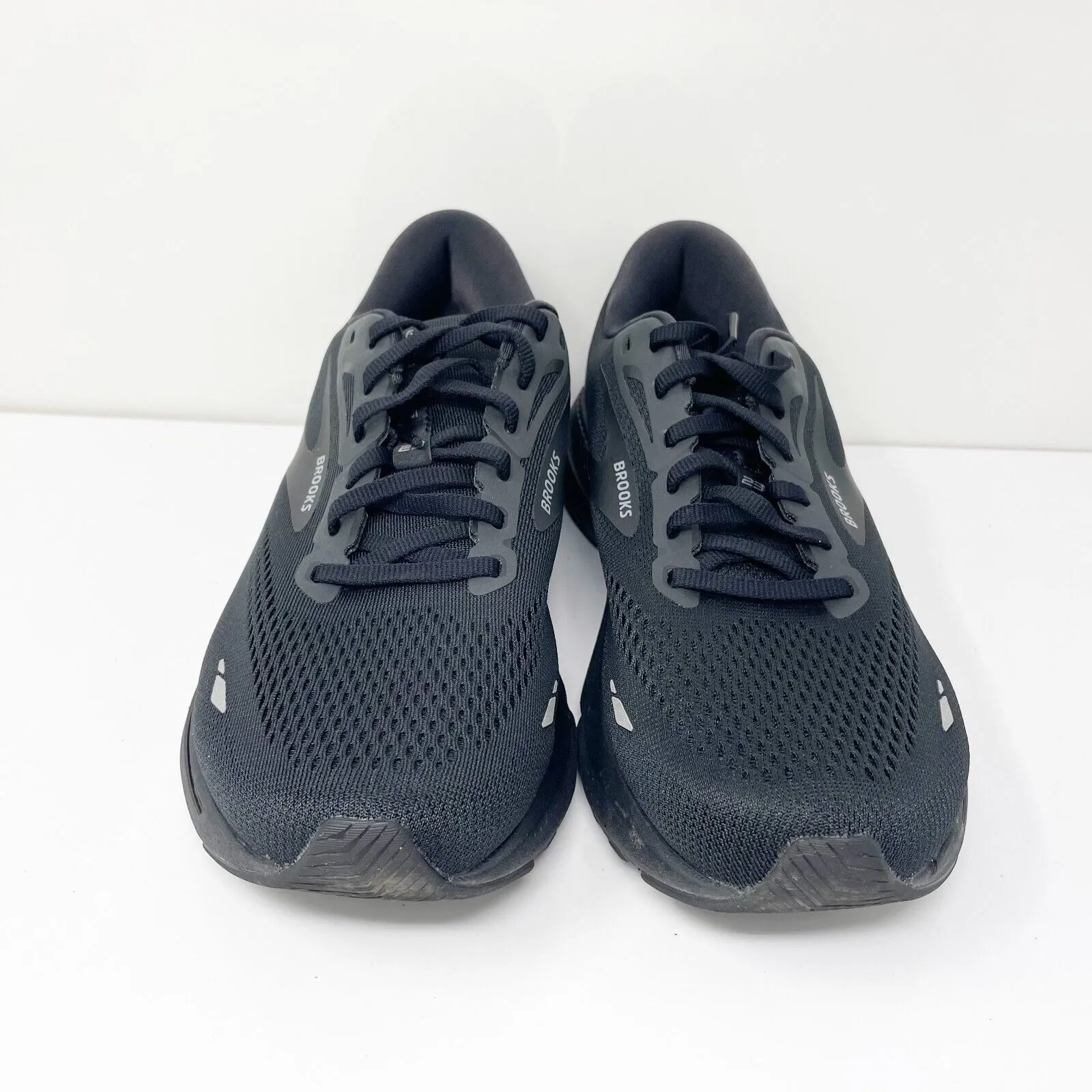 Brooks Mens Adrenaline GTS 23 1103912E020 Black Running Shoes Sneakers Sz 10 2E