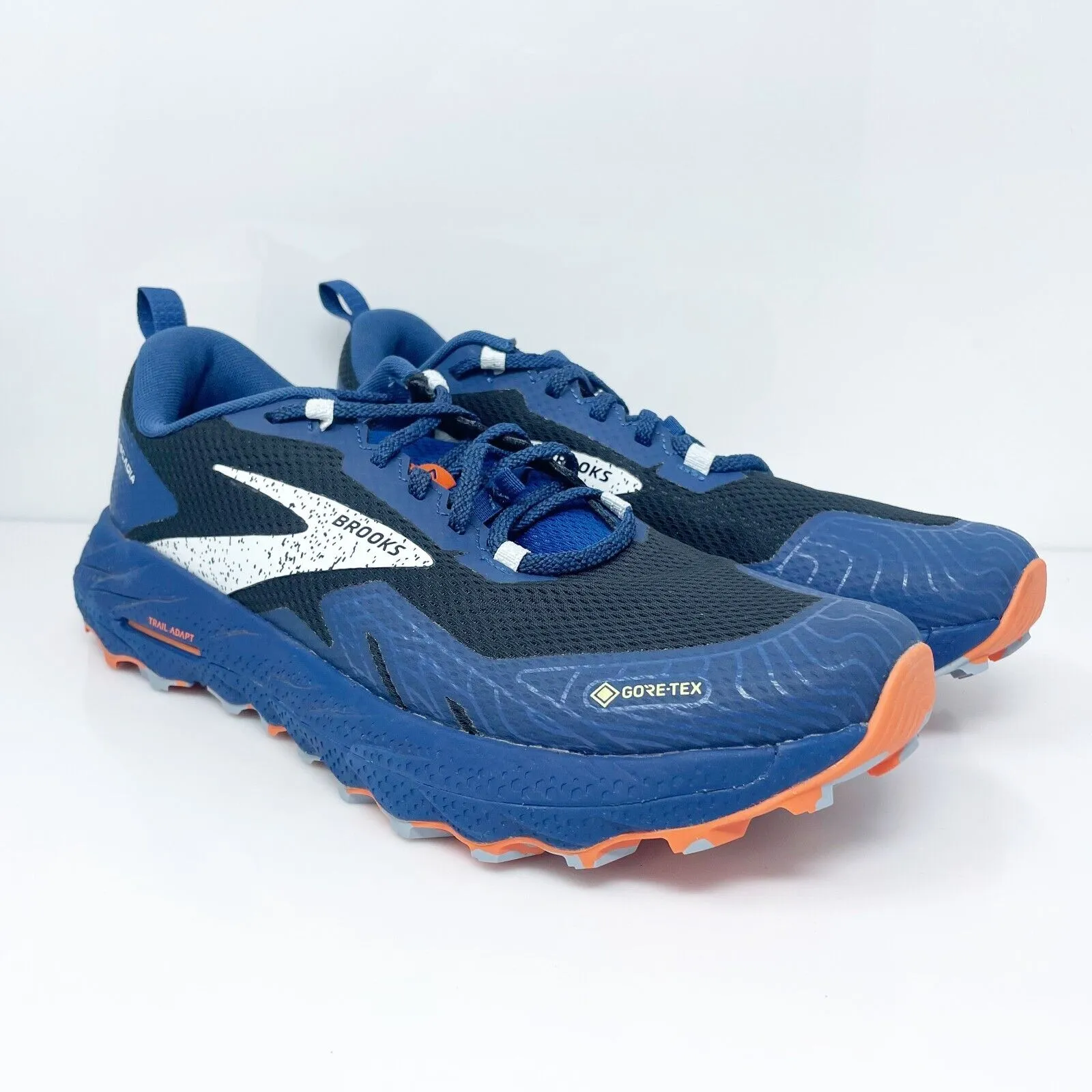 Brooks Mens Cascadia 17 GTX 1104021D062 Blue Running Shoes Sneakers Size 10 D