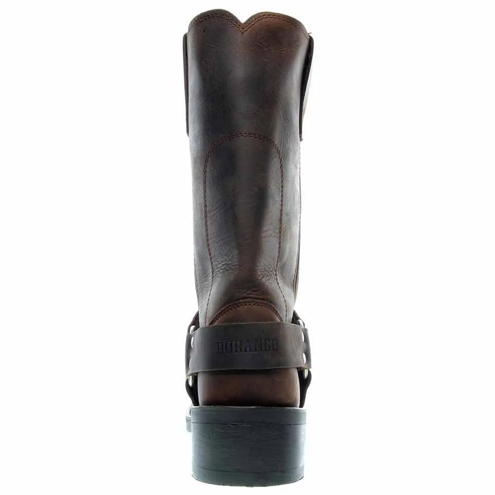 Brown Harness Boots