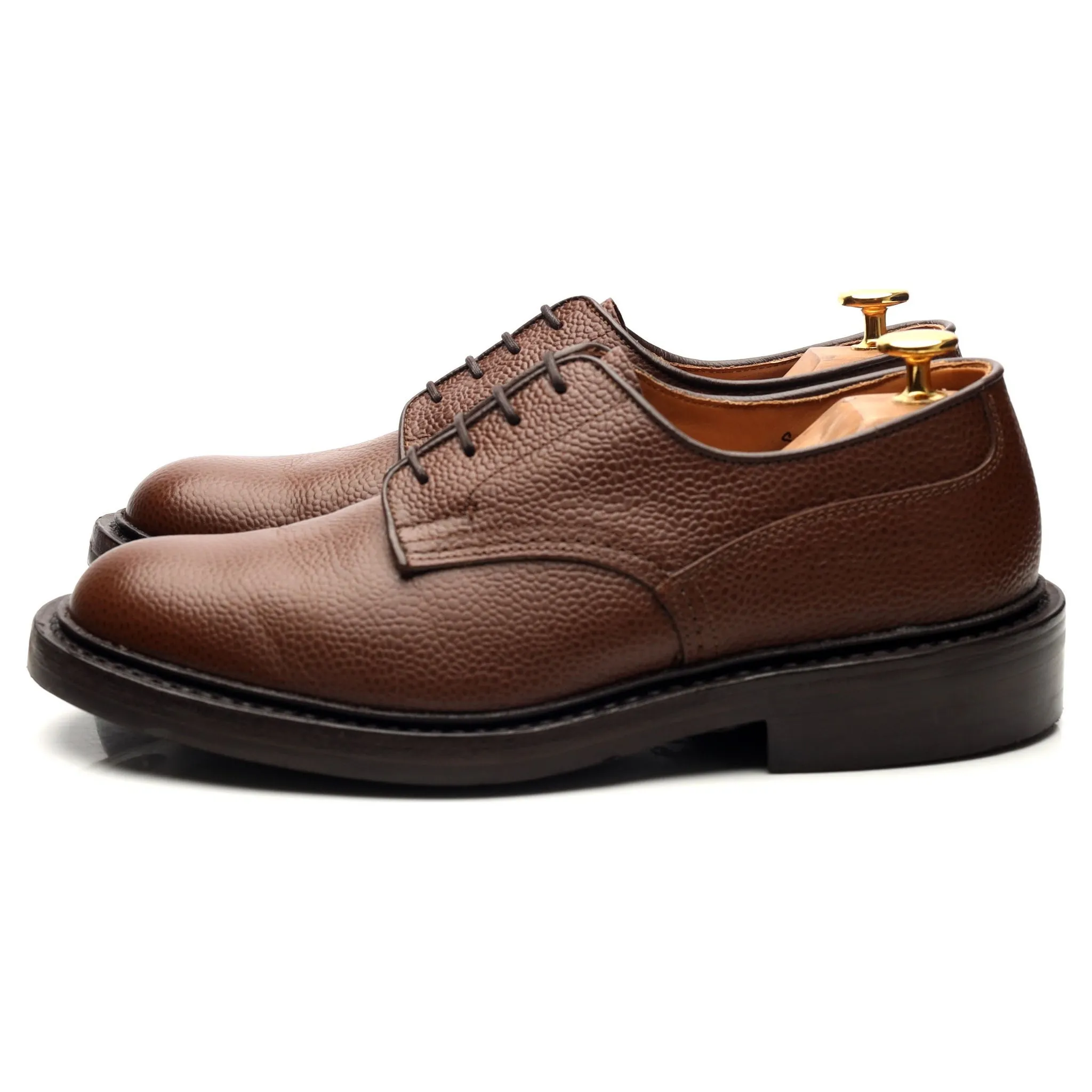 Brown Leather Derby UK 6