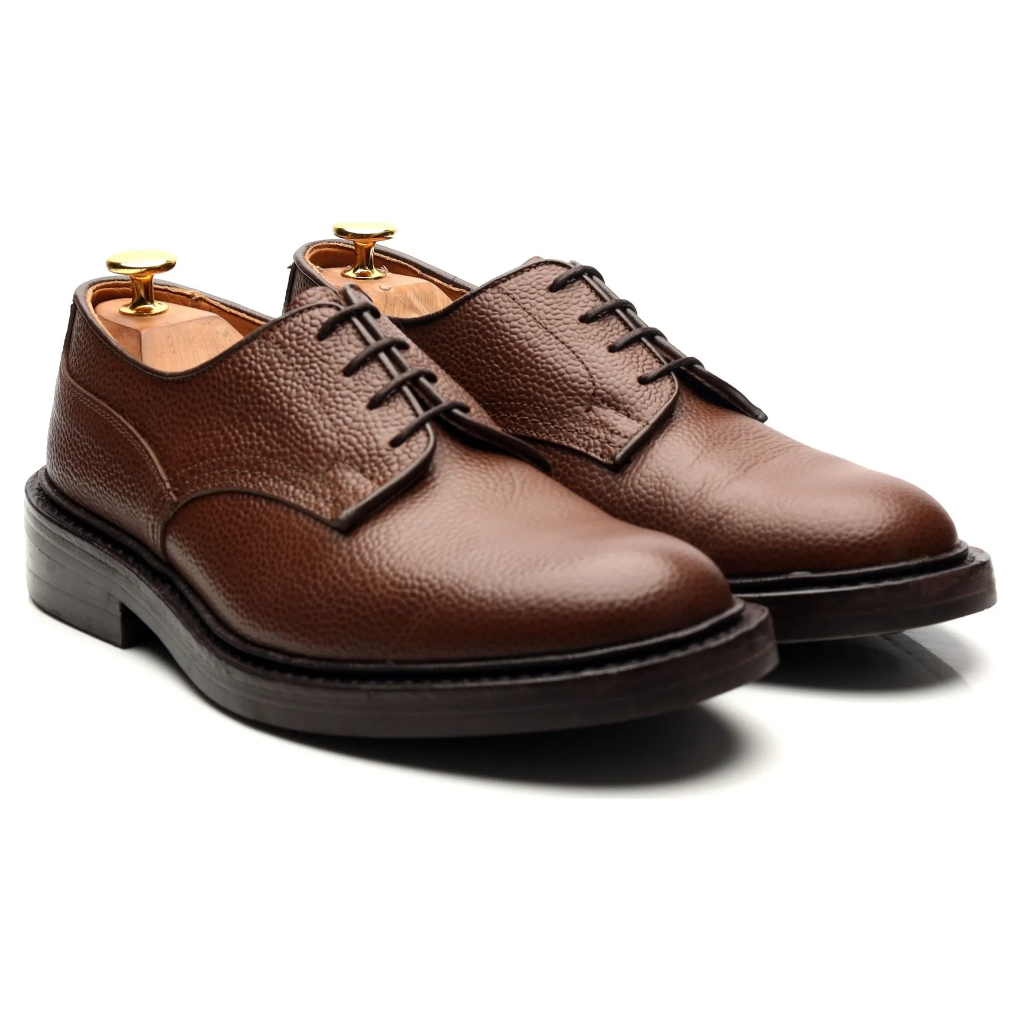 Brown Leather Derby UK 6