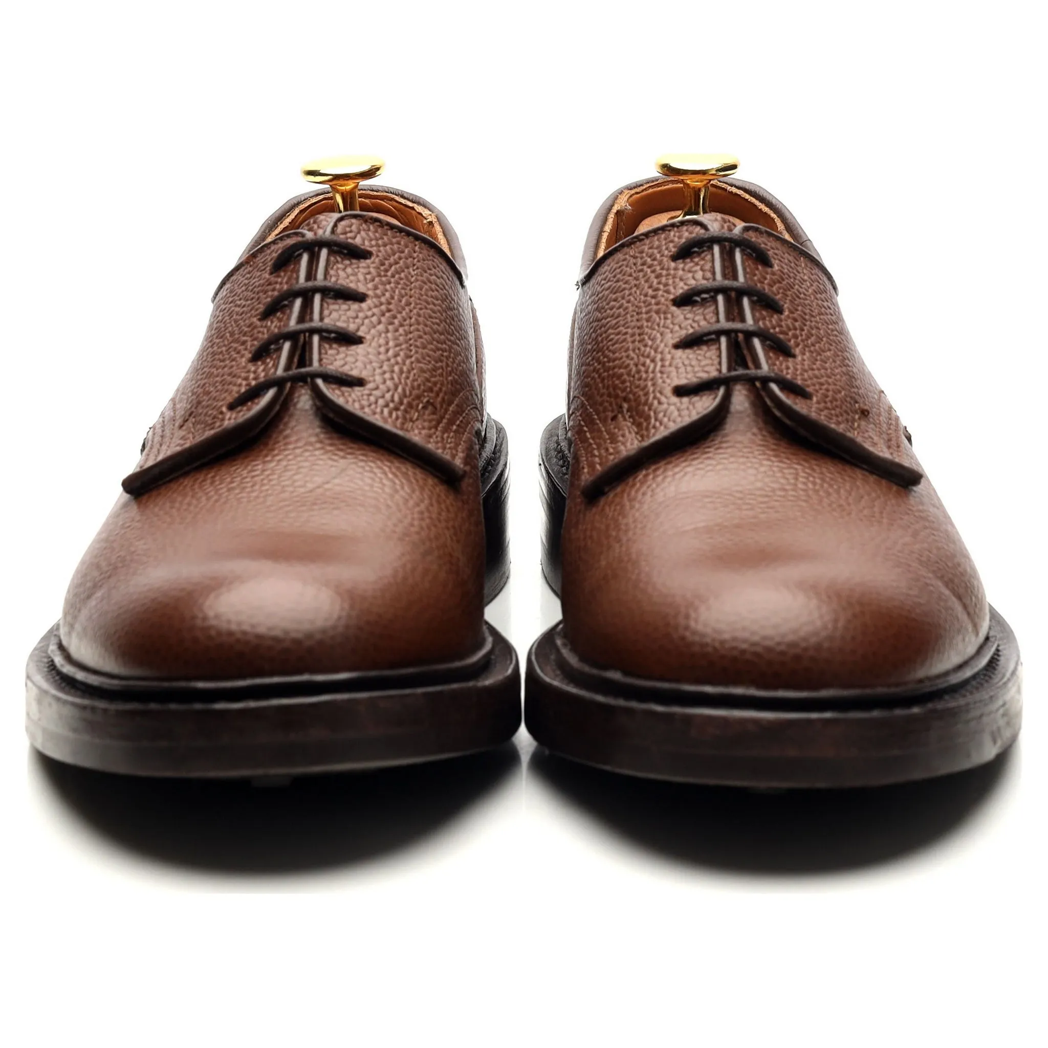 Brown Leather Derby UK 6