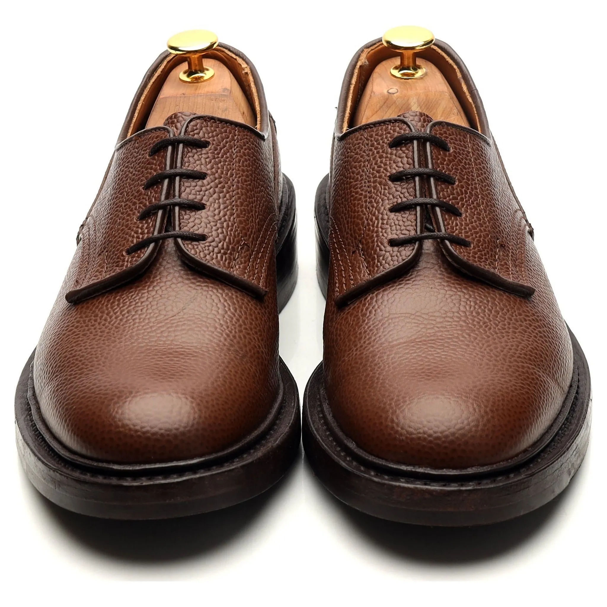 Brown Leather Derby UK 6